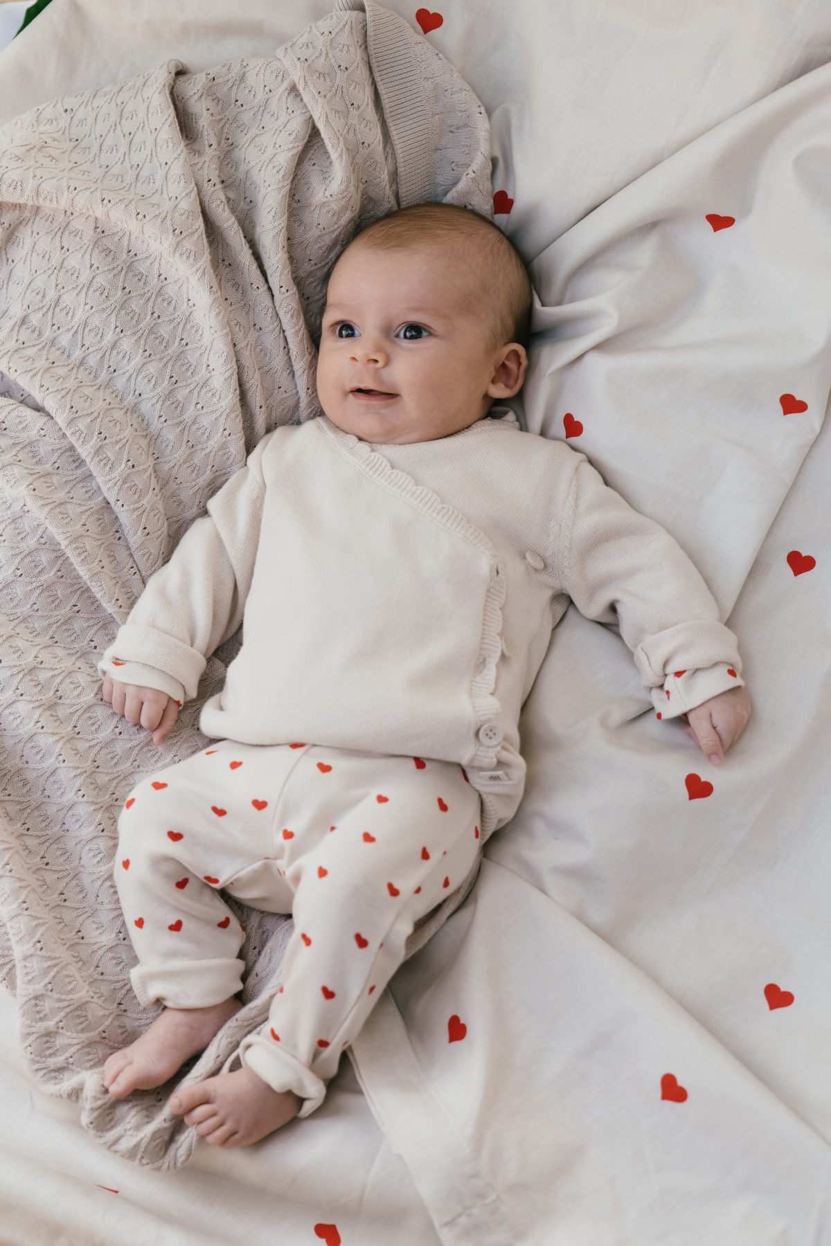 A Tiny Story - baby pants - pearl hearts - Afbeelding 4