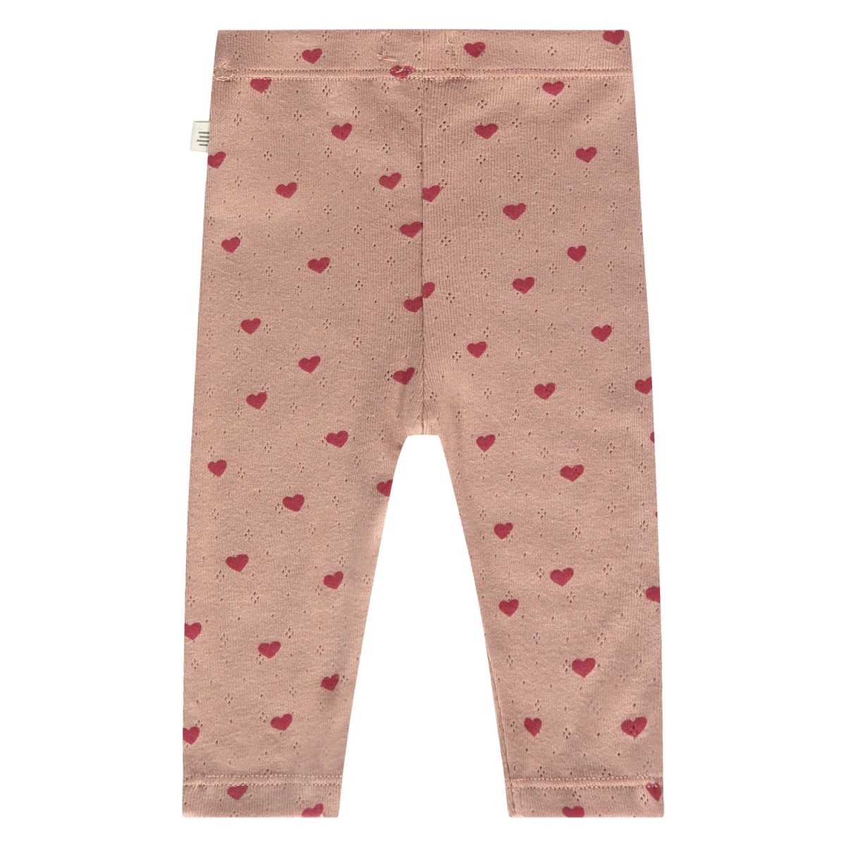 A Tiny Story - baby pants - dusty coral hearts - Afbeelding 2