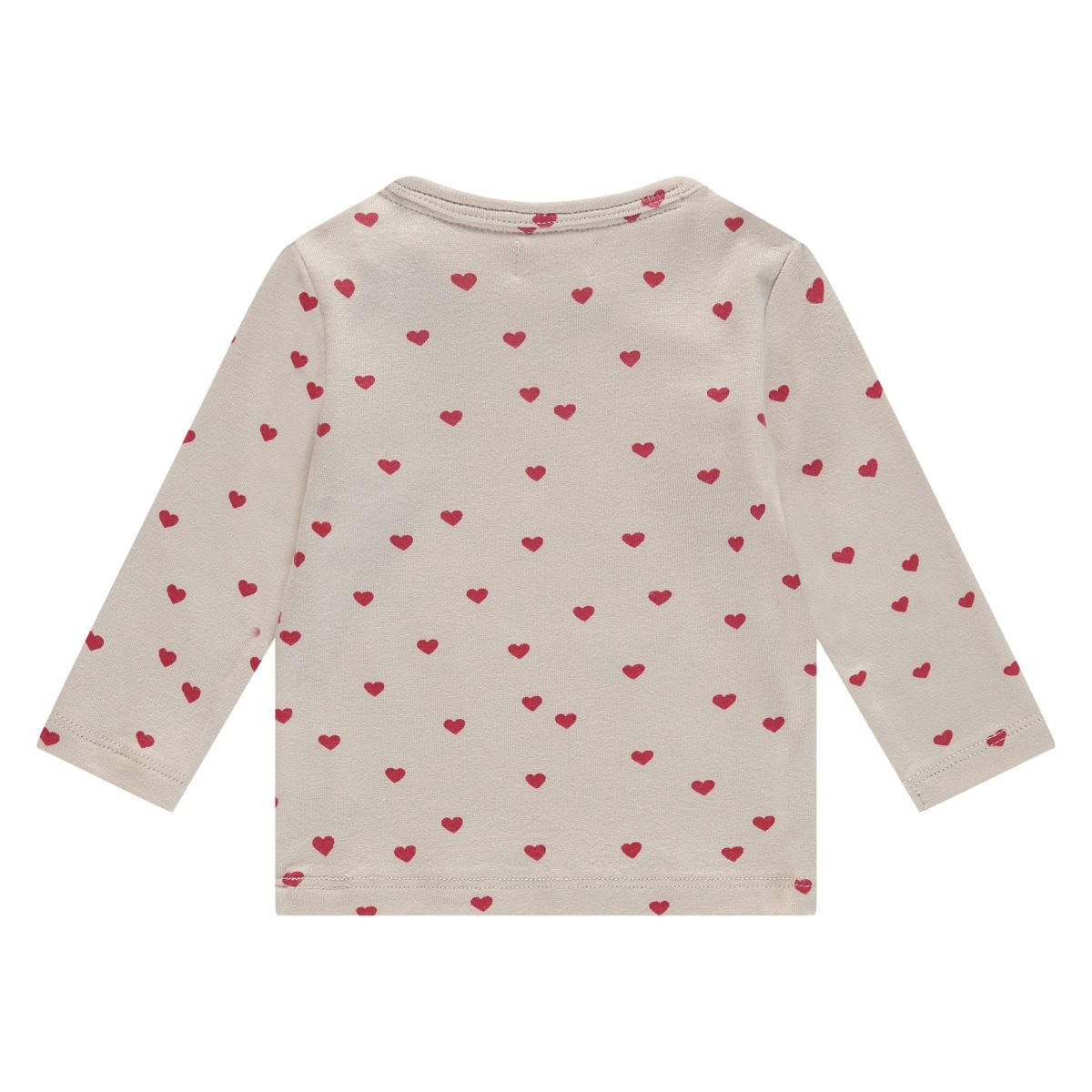 A Tiny Story - baby t shirt long sleeve - pearl hearts - Afbeelding 2