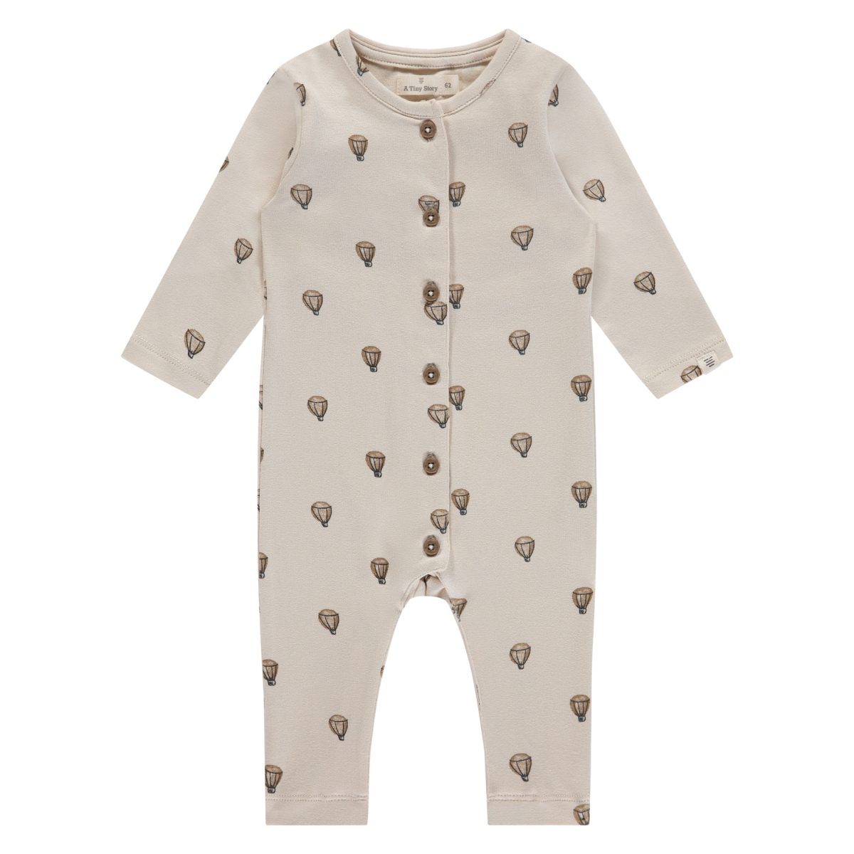 A Tiny Story - baby suit long sleeve - pearl air balloons