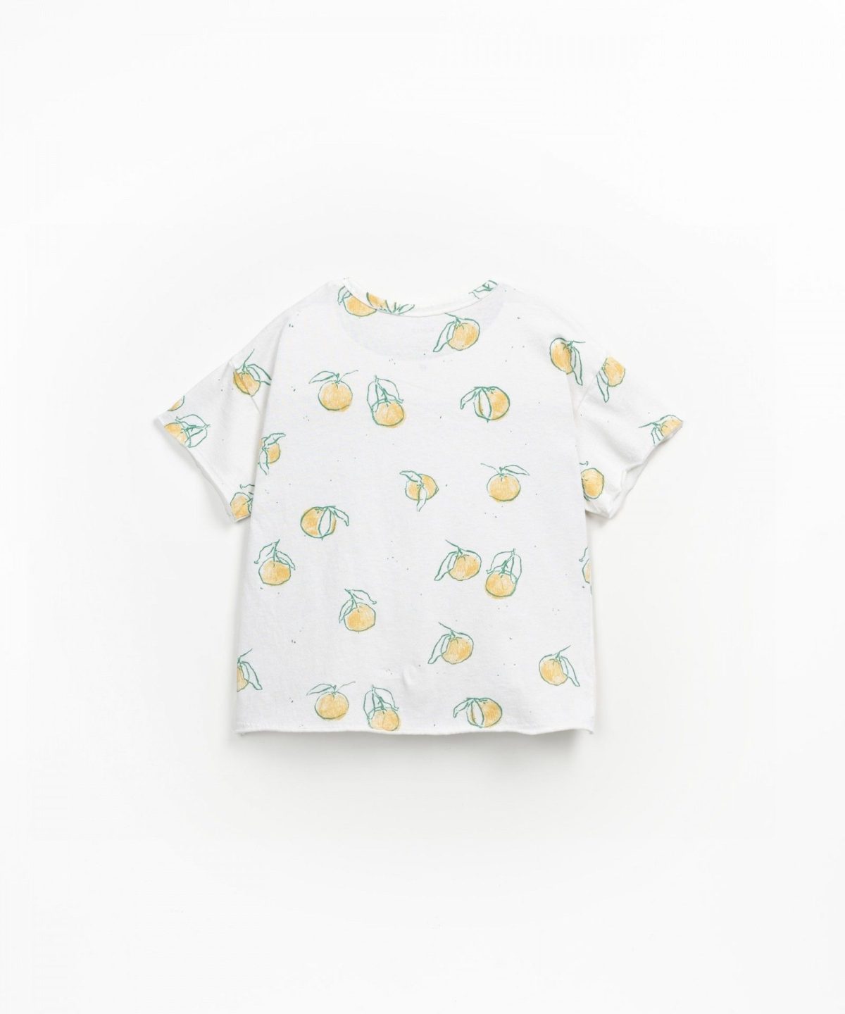 Play Up - Printed Jersey T-Shirt Shapes Mandarin - Afbeelding 2