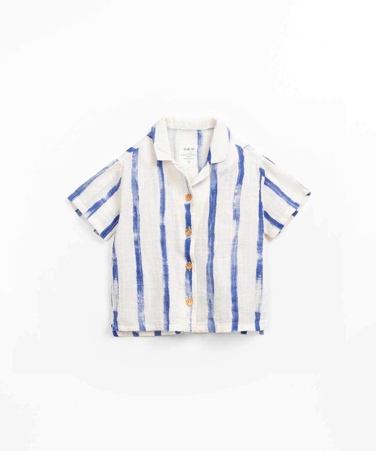 Play Up - Printed Woven Shirt Grés Risca Telo