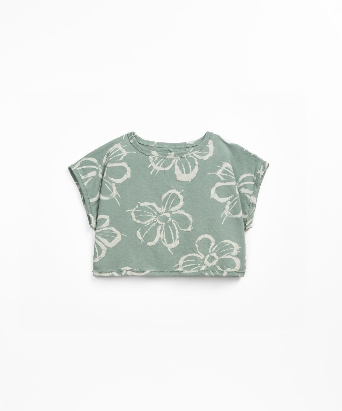 Play Up - Printed Jersey T-shirt Madalena Flowers