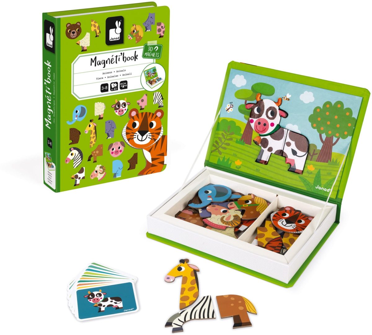 Janod - Magneti'book Animals - Afbeelding 3