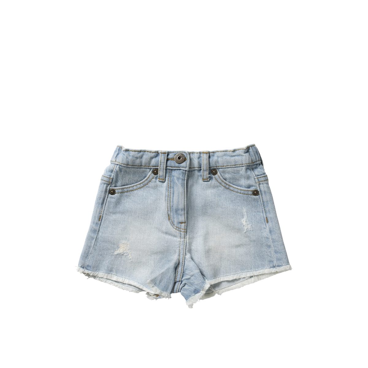 Your Wishes - Denim Shorts Pale Blue