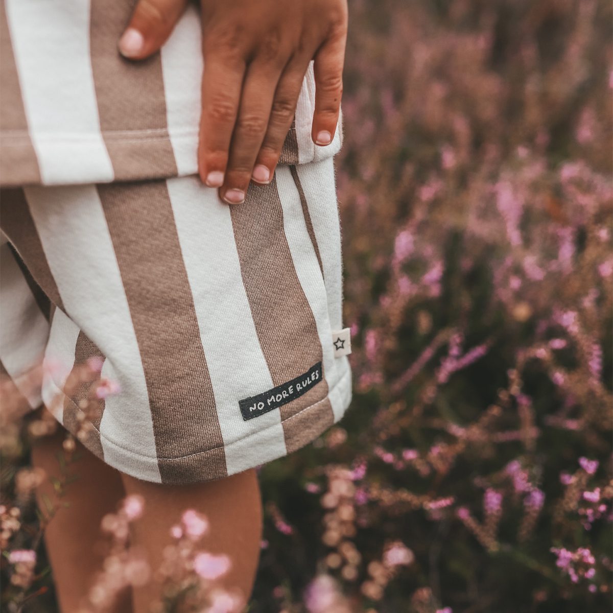 Your Wishes - Bold Stripes Relaxed Shorts - Afbeelding 2