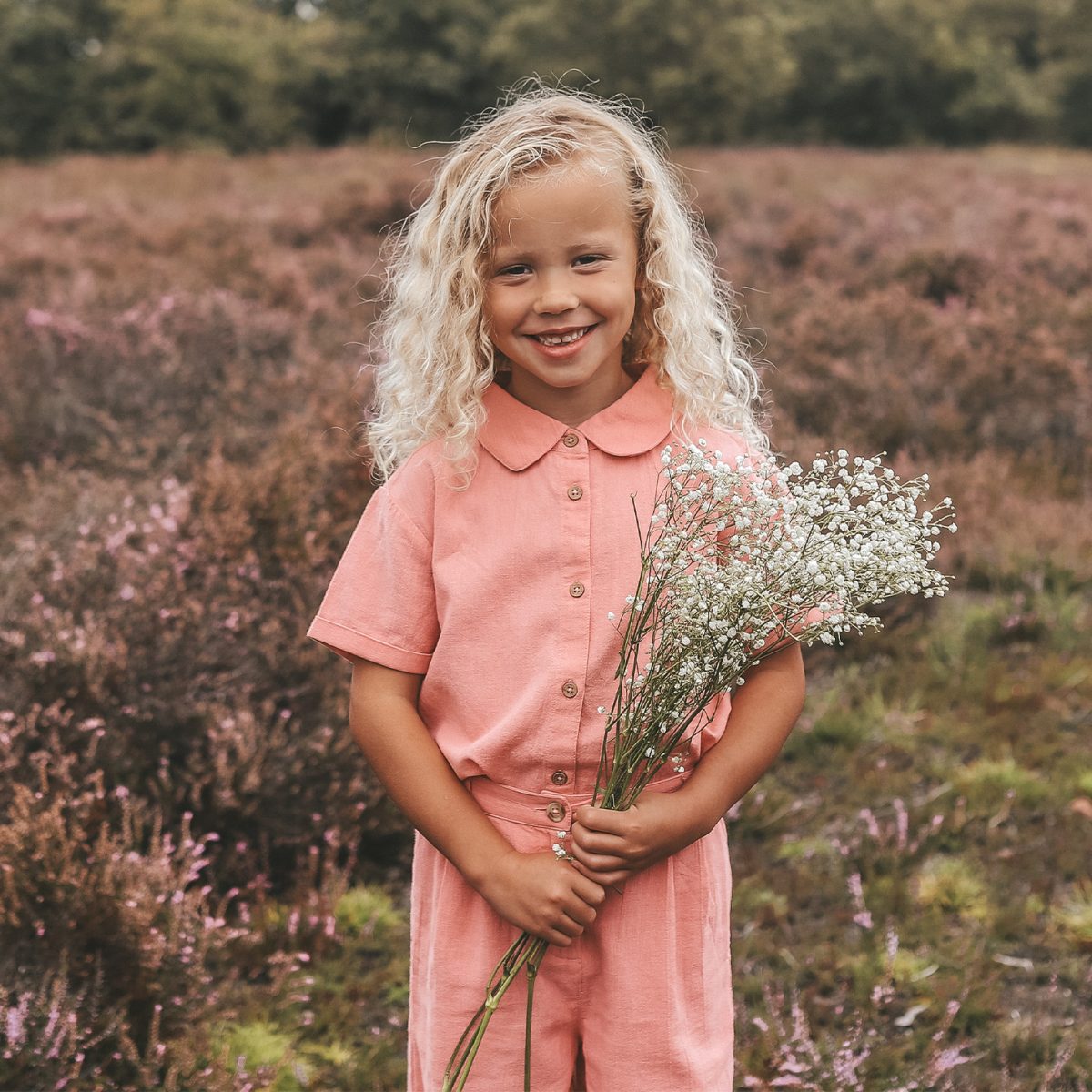 Your Wishes - Linnen Shirt Blouse Brandied Apricot - Afbeelding 2