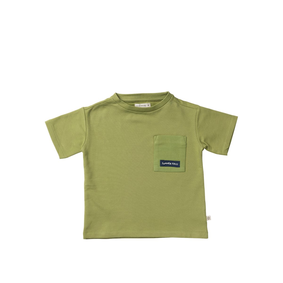 Your Wishes - Solid Oversized Tee Turtle Green