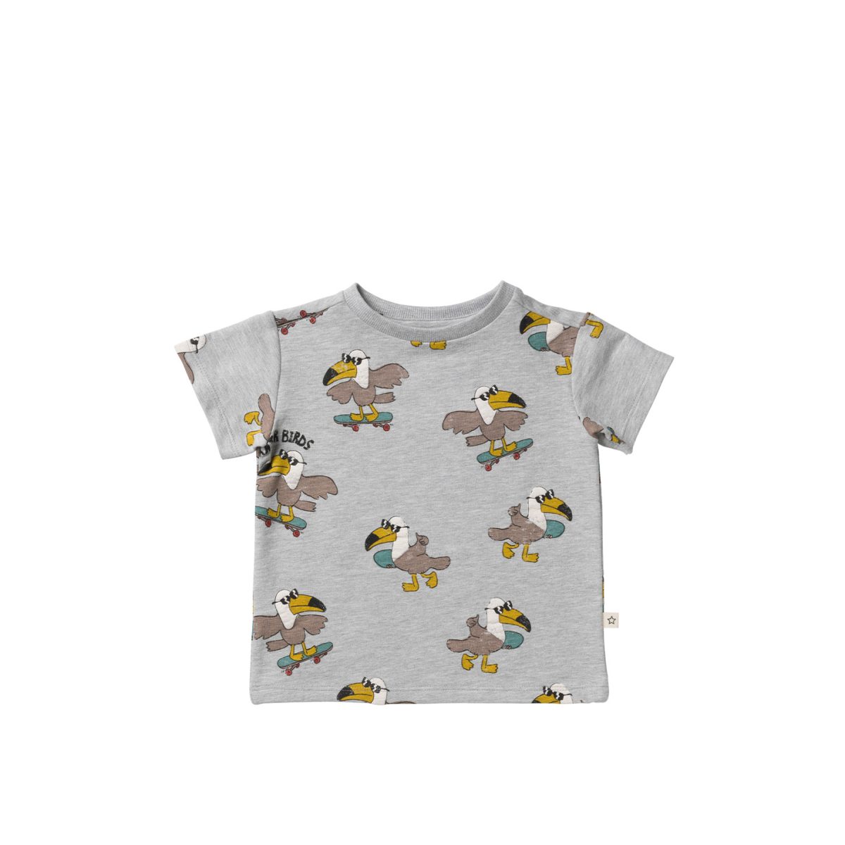 Your Wishes - Skatebirds Relaxed Tee Grey Melange