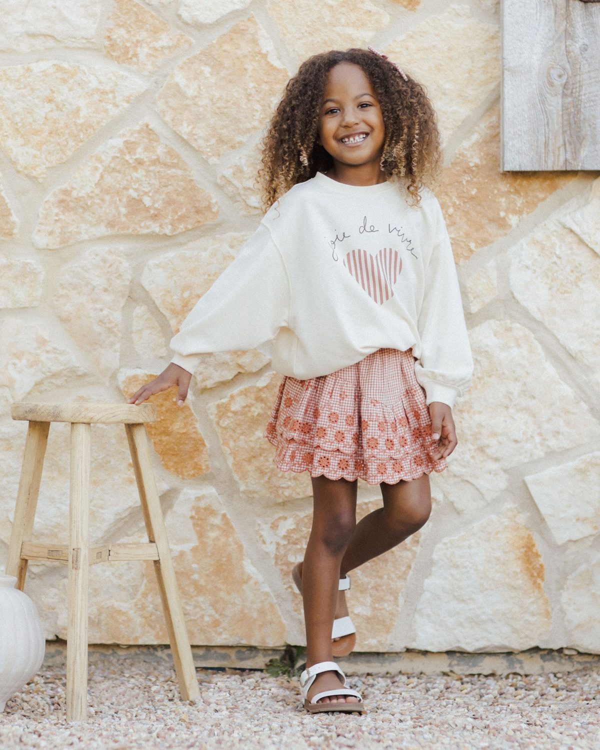 Rylee & Cru - Oversized Sweatshirt Joie De Vivre - Afbeelding 2