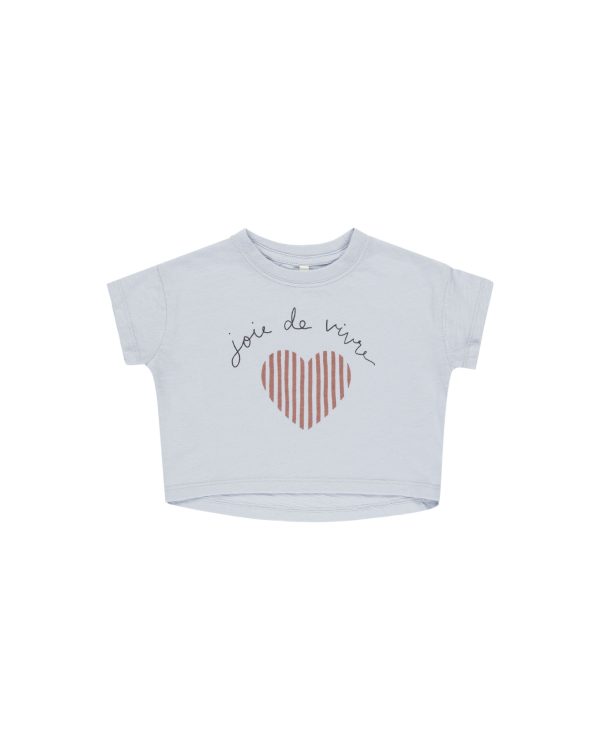 Rylee & Cru - Boxy Tee Joie De Vivre