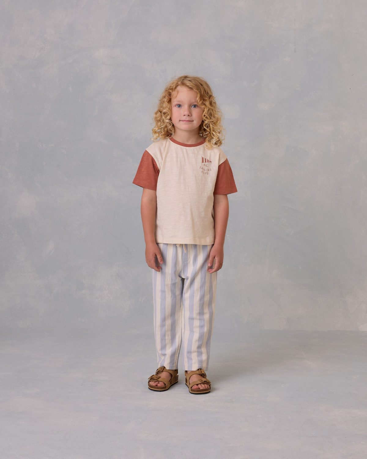 Rylee & Cru - Rory Pant Blue Stripe - Afbeelding 3