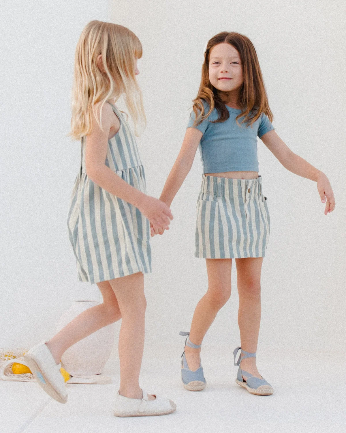 Rylee & Cru - Denim Mini Skirt Ocean Stripe - Afbeelding 3
