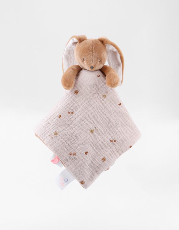Noukies - Knuffeldoek dag en nacht - Moka
