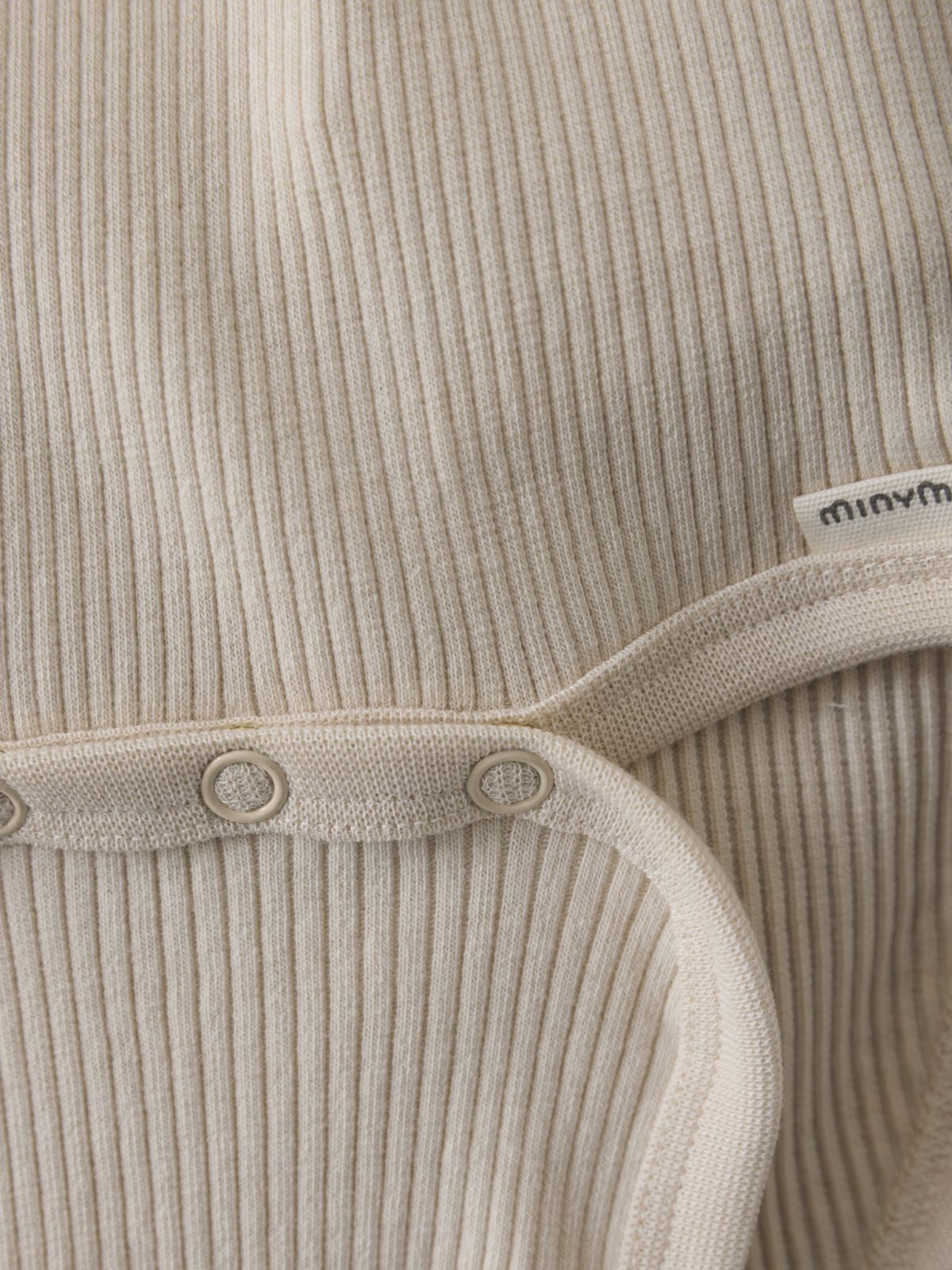 Minymo - Body LS Rib - Sandshell - Afbeelding 3