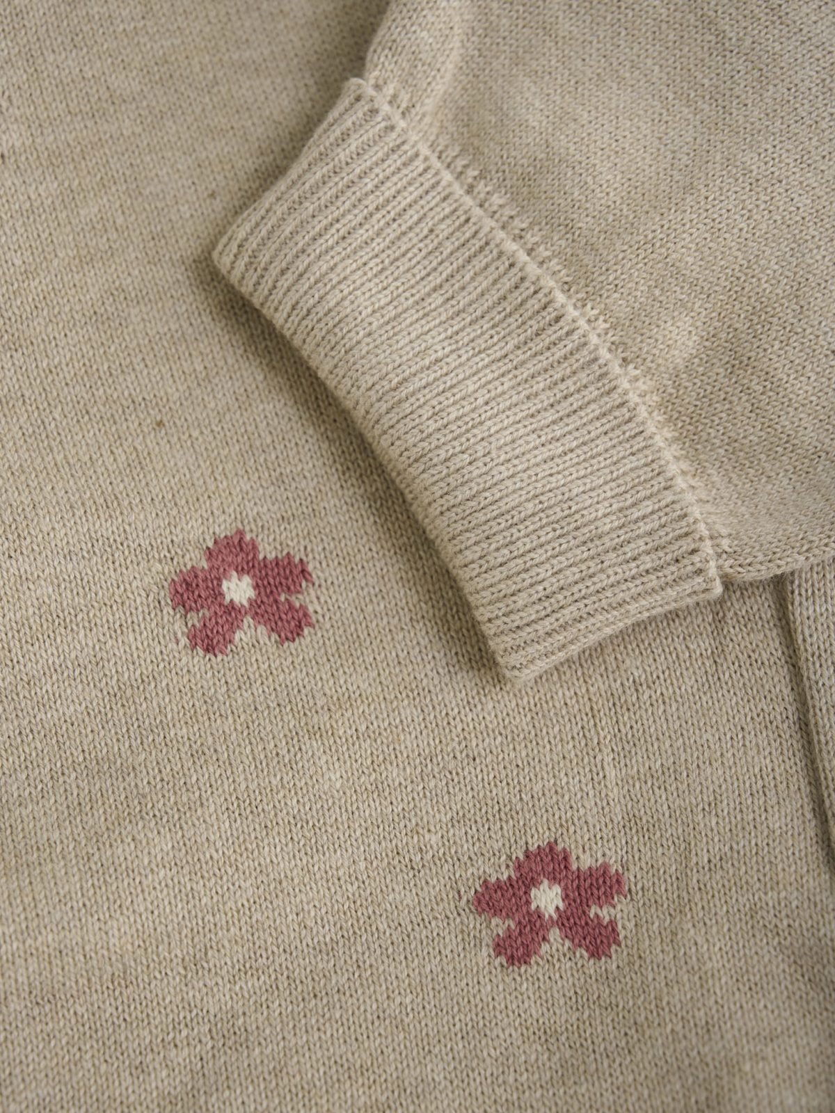 Minymo - Pants Knit - Beige Melange - Afbeelding 3