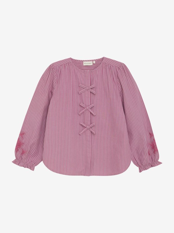 Minymo - Shirt LS Y/D - Mauve Orchid