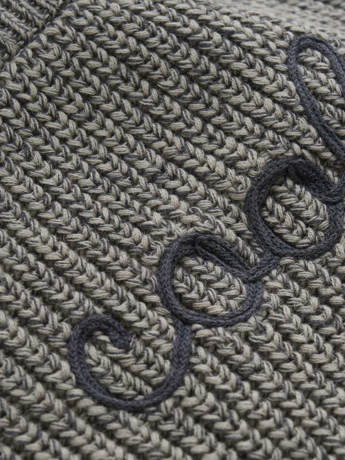 Minymo - Pullover Knit  - Dark Gull Grey - Afbeelding 3