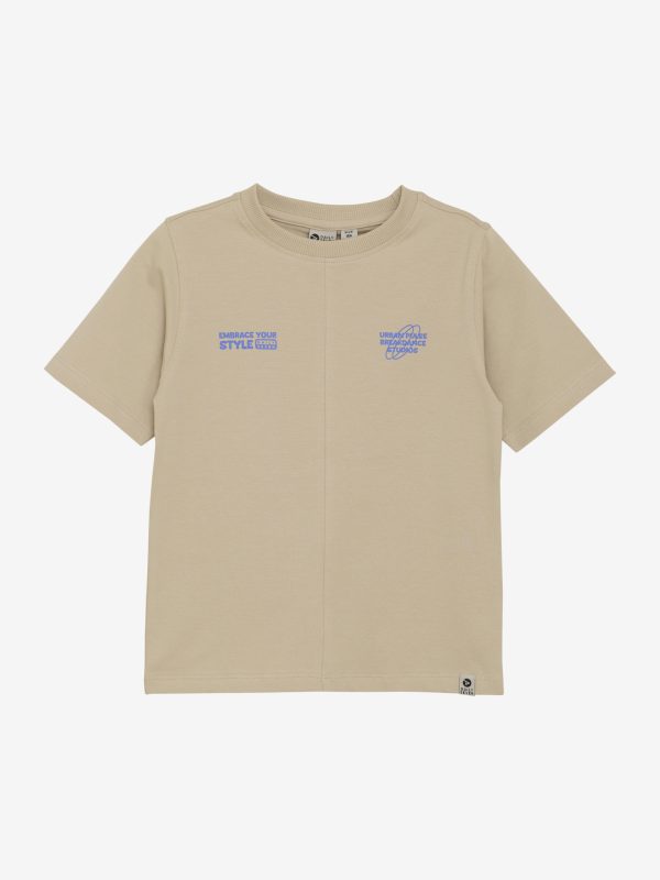 Daily Seven - T-shirt Print Sand