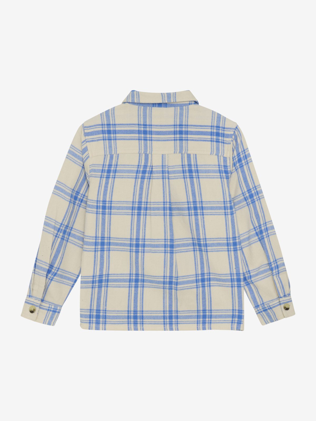 Daily Seven - Shirt Check Print Blue - Afbeelding 3