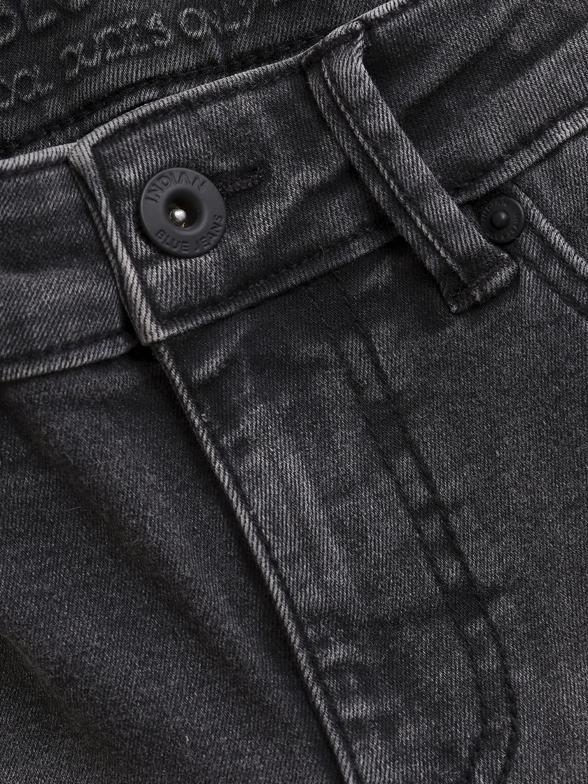 Indian Blue Jeans - 2686 Straight Fit Grey Jeans Grey - Afbeelding 3
