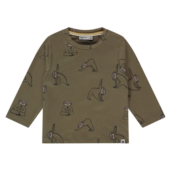 Babyface - Baby boys t-shirt long sleeve Army