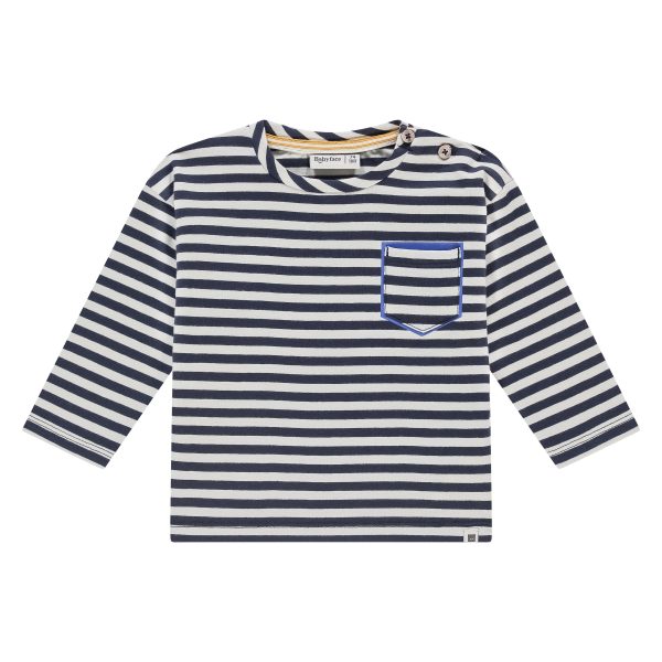 Babyface - Baby boys t-shirt long sleeve Stripes Night