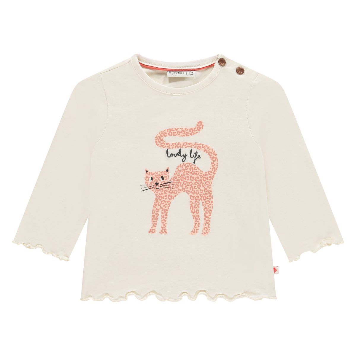 Babyface - Baby girls t-shirt long sleeve Cloud