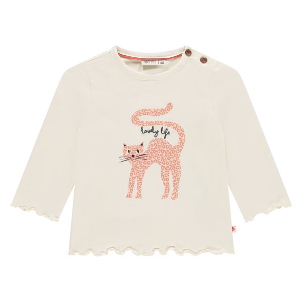 Babyface - Baby girls t-shirt long sleeve Cloud