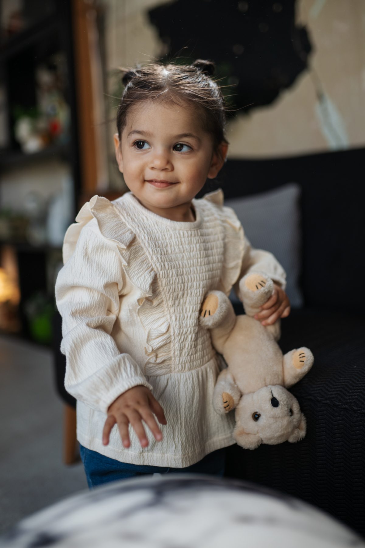 Babyface - Baby girls blouse long sleeve Cloud - Afbeelding 4
