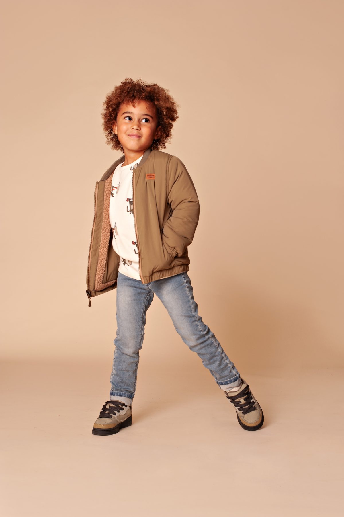 Stains & Stories - Boys jogg denim Mid blue denim - Afbeelding 2