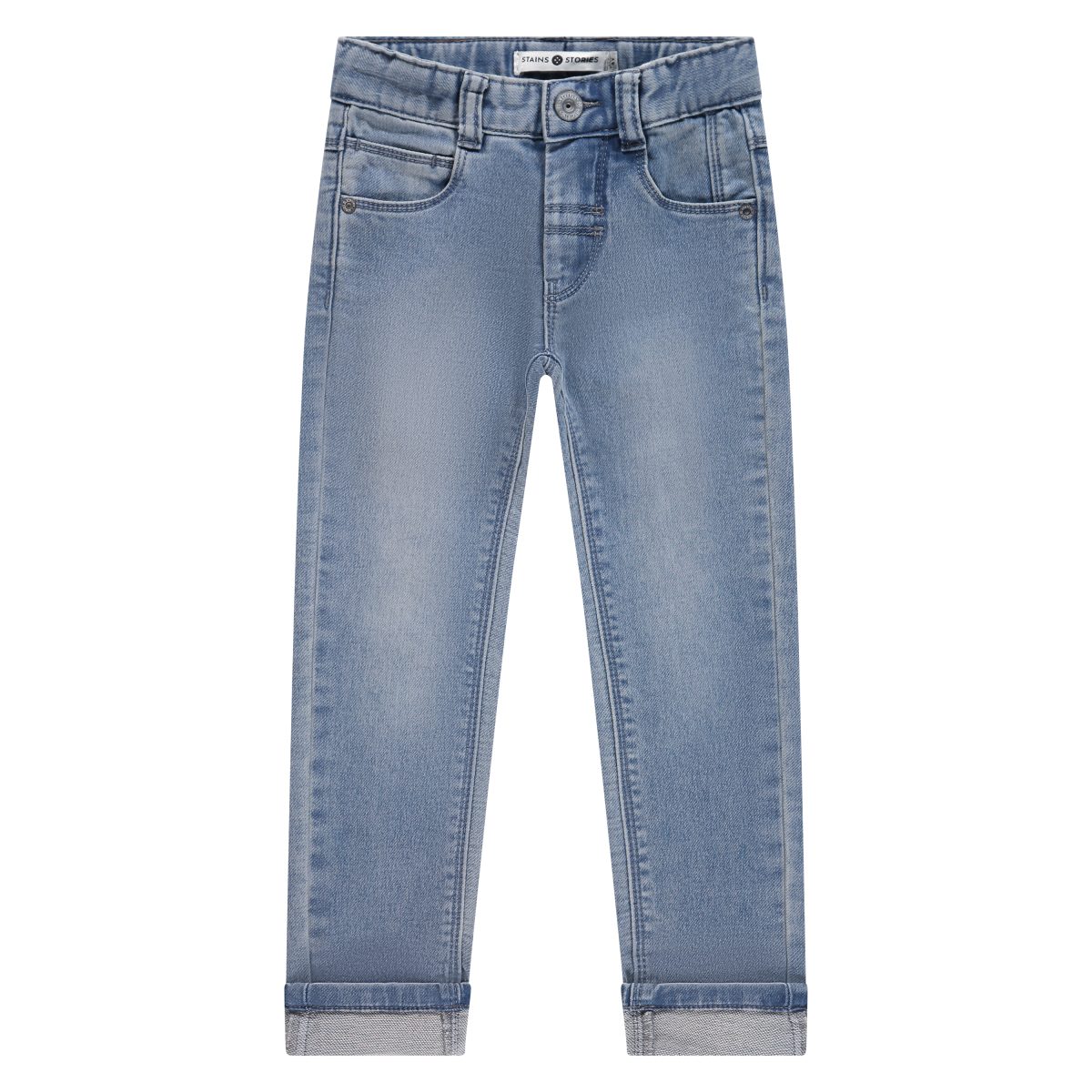 Stains & Stories - Boys jogg denim Mid blue denim