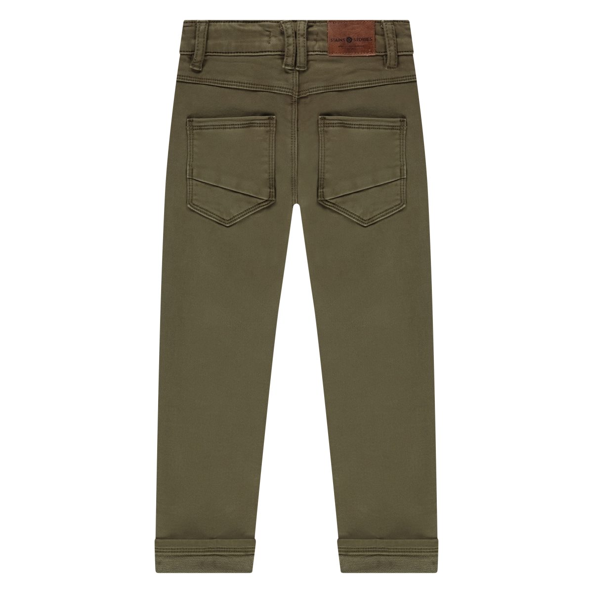 Stains & Stories - Boys pants Army - Afbeelding 3