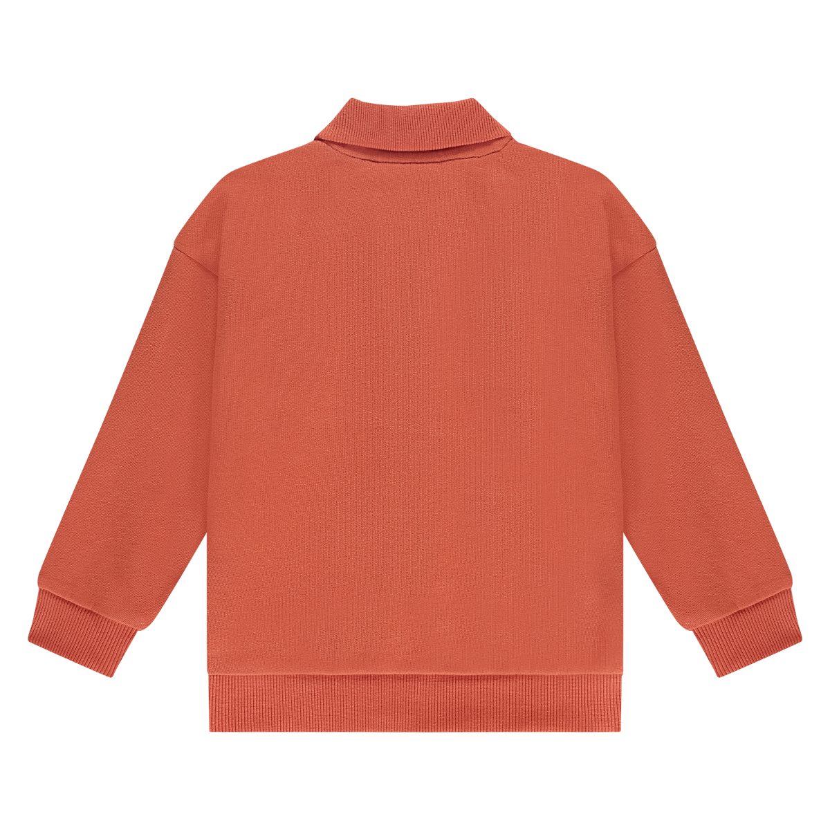 Stains & Stories - Boys sweat cardigan Pomegranate - Afbeelding 3