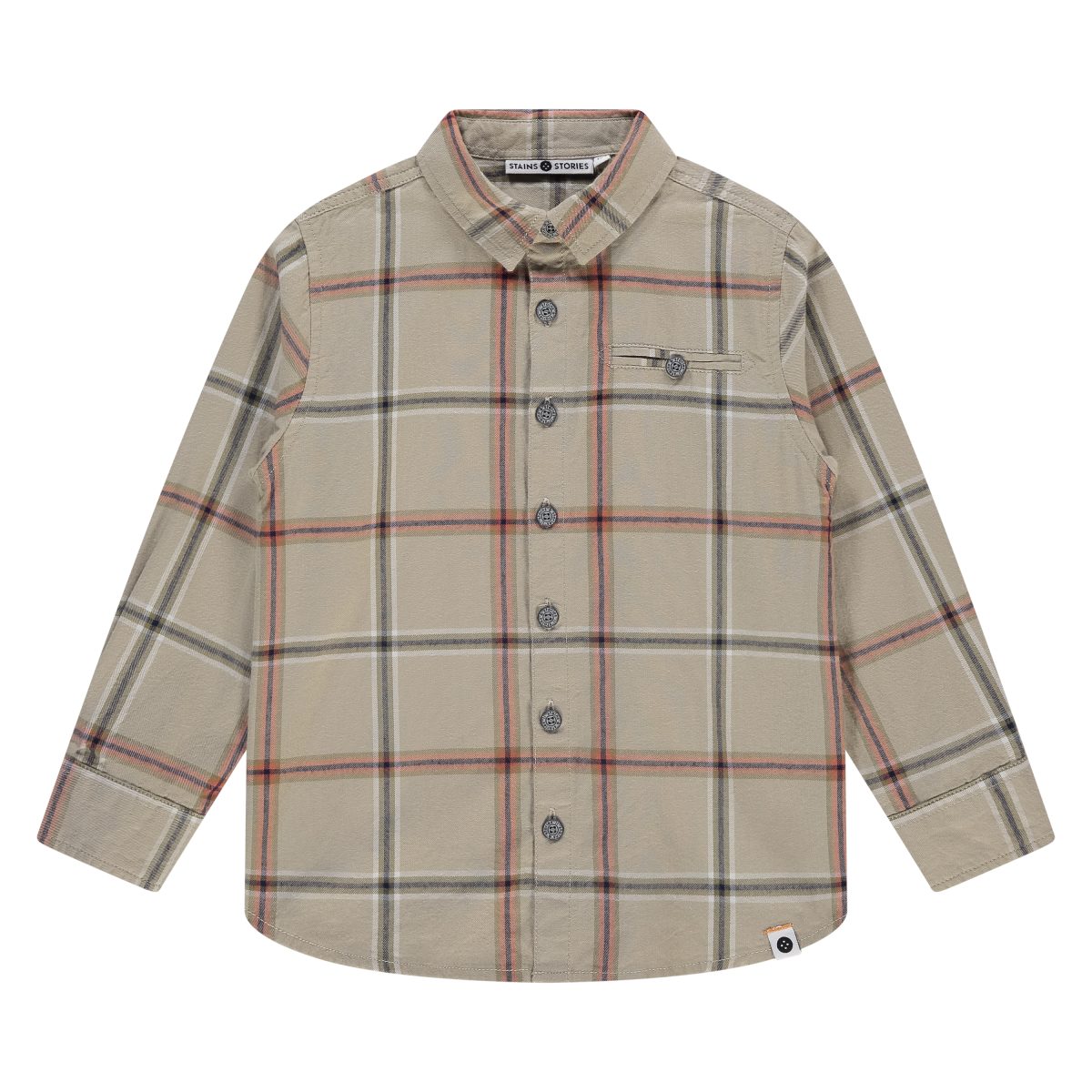 Stains & Stories - Boys shirt long sleeve Kit