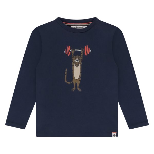 Stains & Stories - Boys t-shirt long sleeve Night