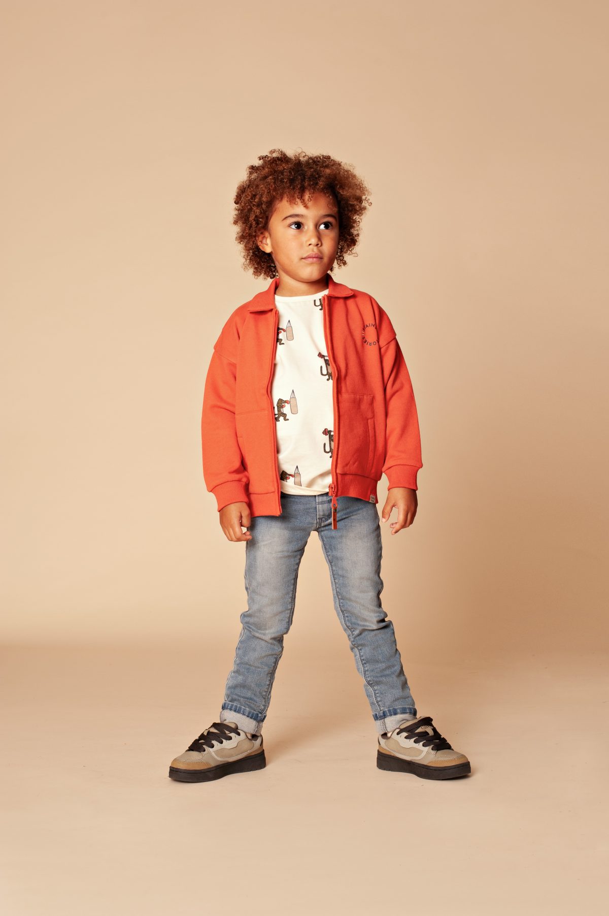 Stains & Stories - Boys t-shirt short sleeve Off white - Afbeelding 2