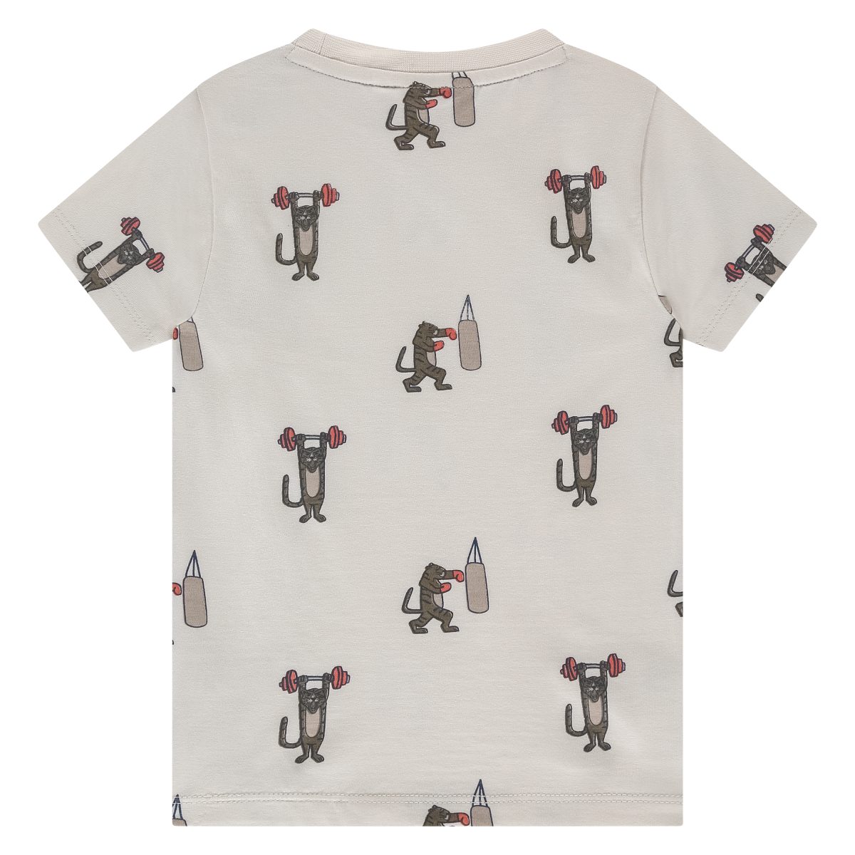 Stains & Stories - Boys t-shirt short sleeve Off white - Afbeelding 3