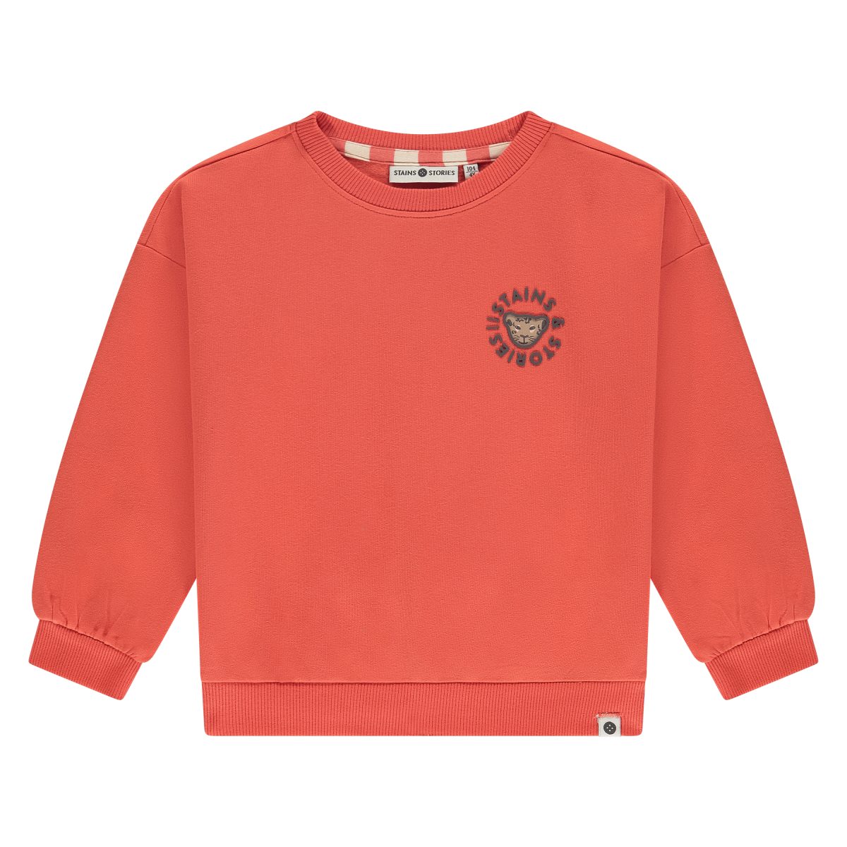 Stains & Stories - Girls sweatshirt Grapefruit