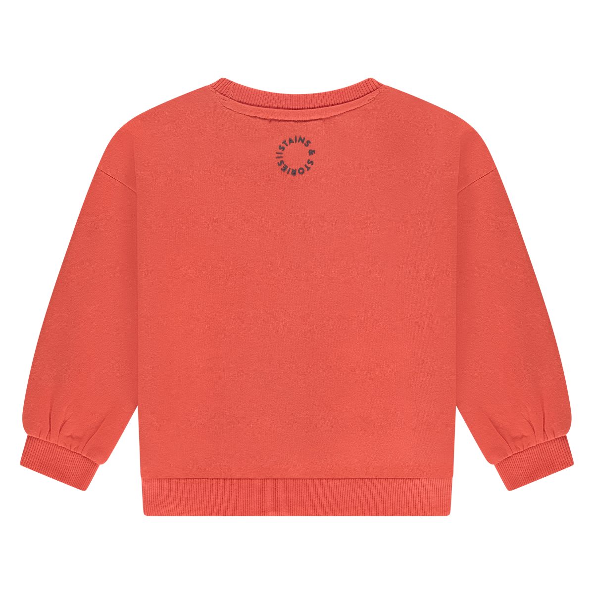 Stains & Stories - Girls sweatshirt Grapefruit - Afbeelding 3