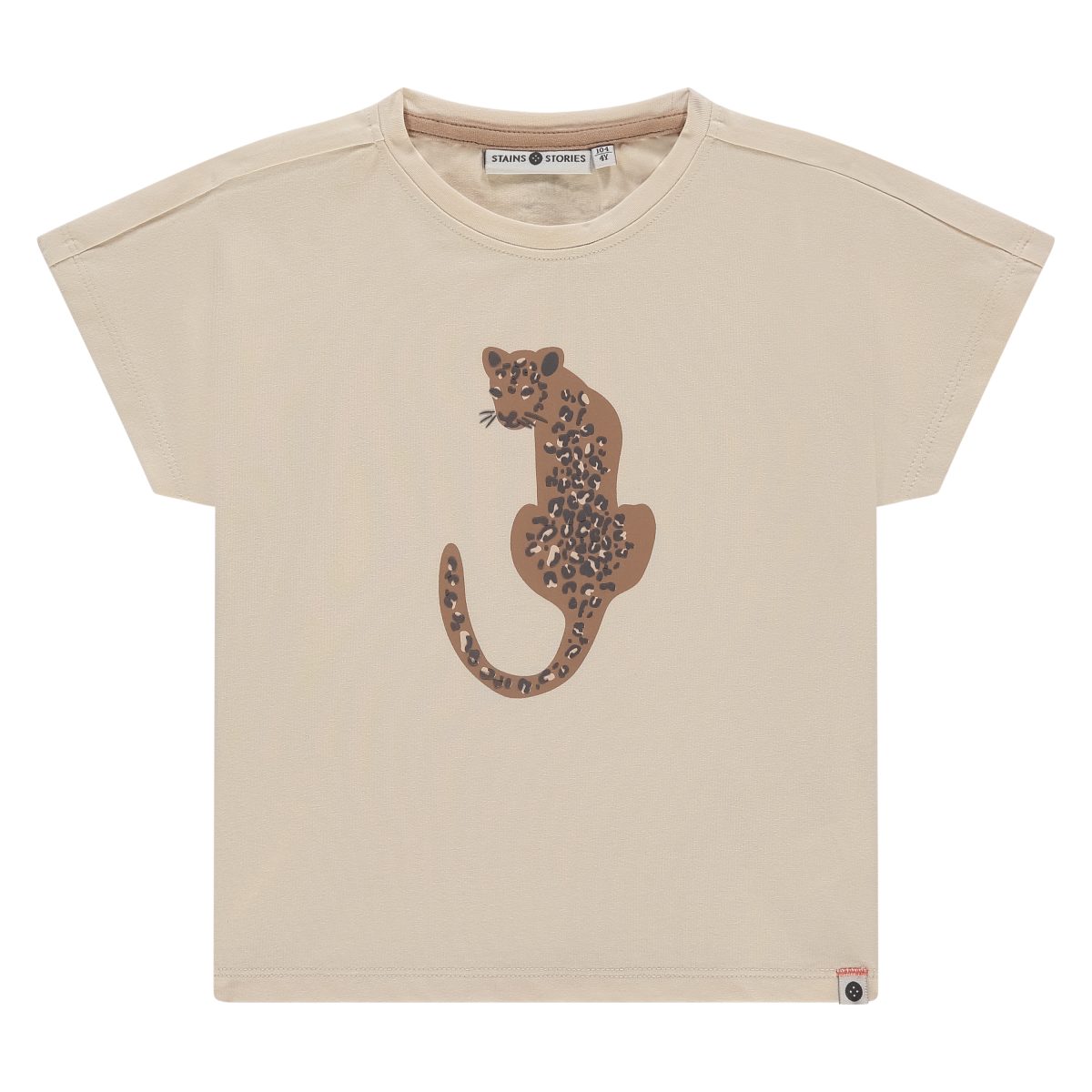 Stains & Stories - Girls t-shirt long sleeve Cream