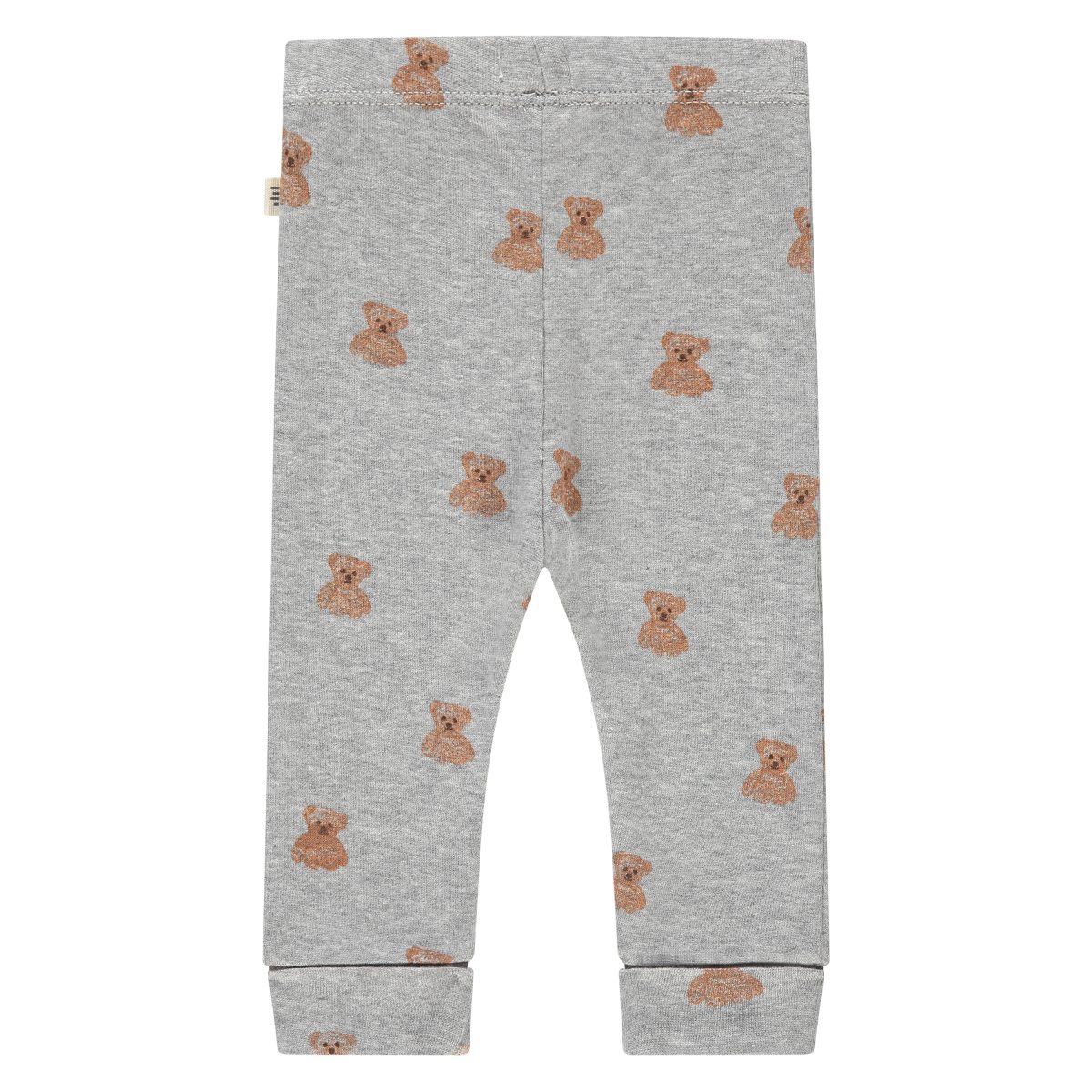 A Tiny Story - Baby Pants Bears light grey melange - Afbeelding 3