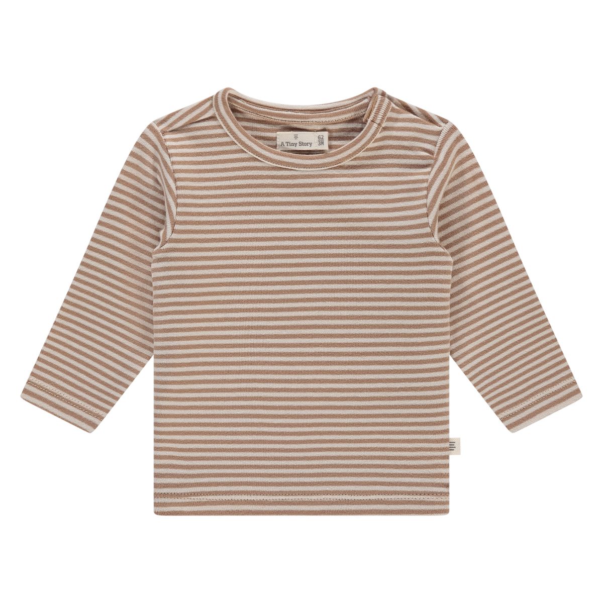 A Tiny Story - Baby t-shirt long sleeve Cookie Stripes