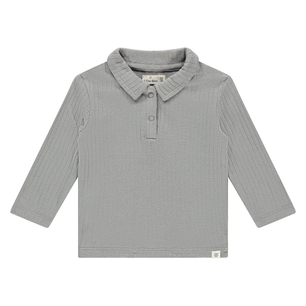 A Tiny Story - Baby t-shirt long sleeve Steel