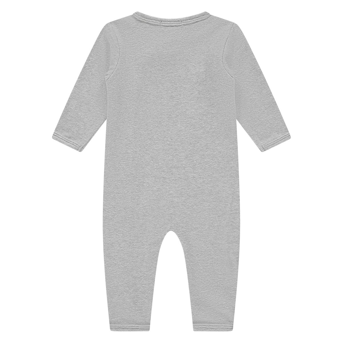 A Tiny Story - Baby suit long sleeve Light grey melange - Afbeelding 3