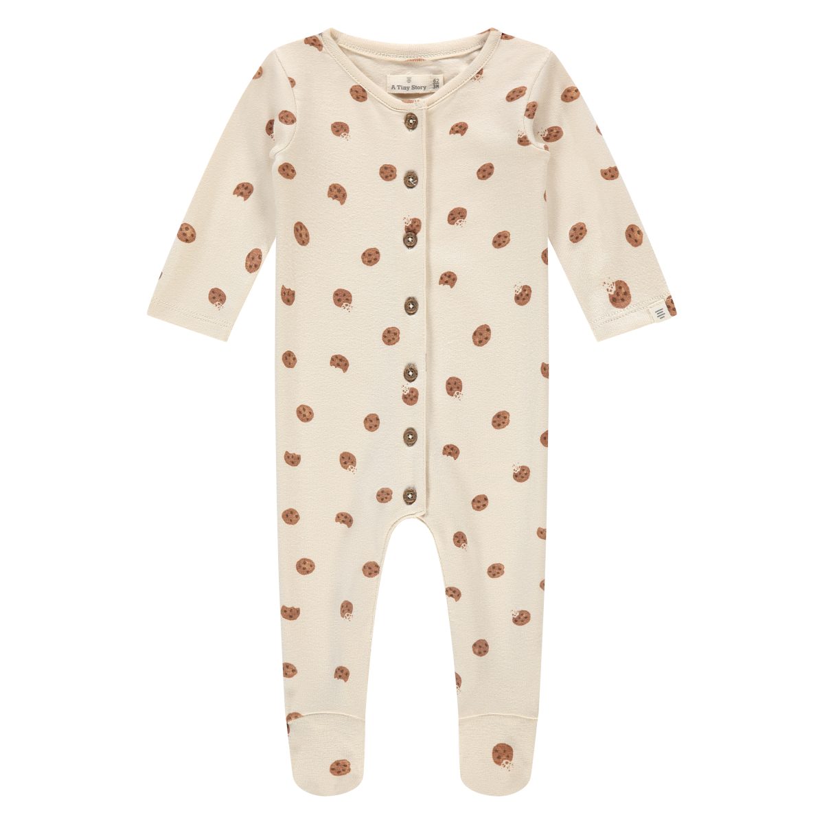 A Tiny Story - Baby Suit Long Sleeve Snow Cookie
