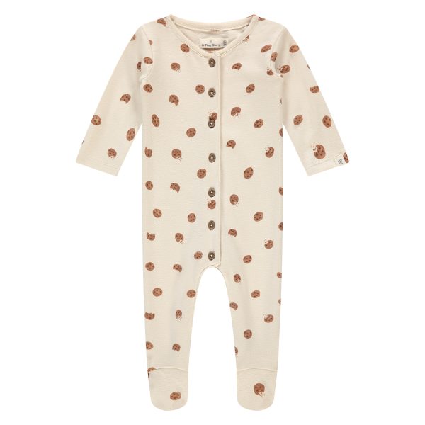 A Tiny Story - Baby Suit Long Sleeve Snow Cookie