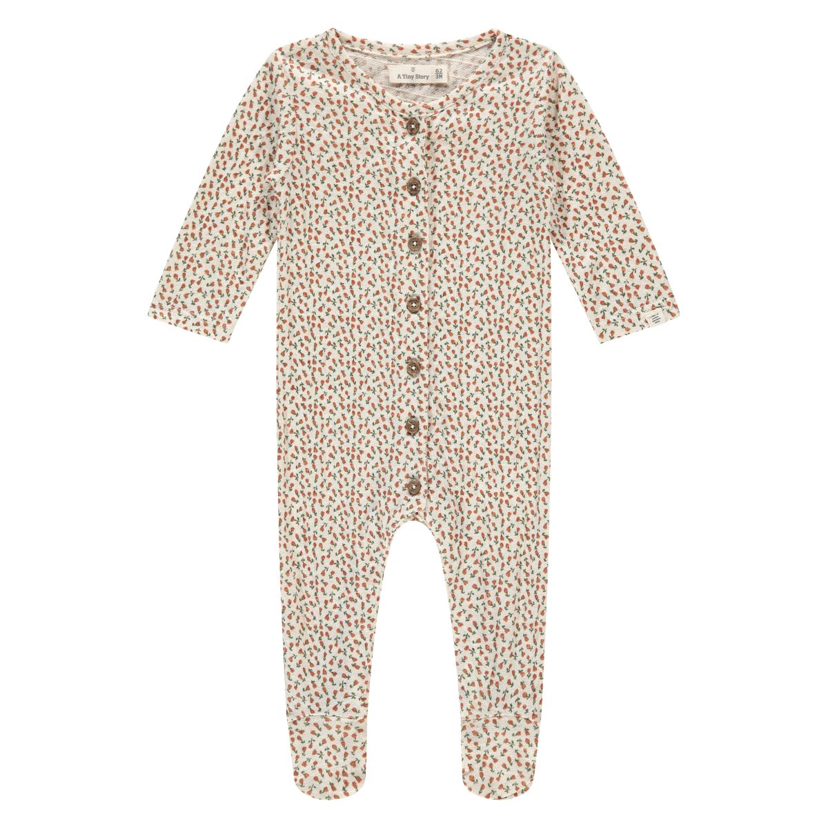 A Tiny Story - Baby suit long sleeve Snow Flower