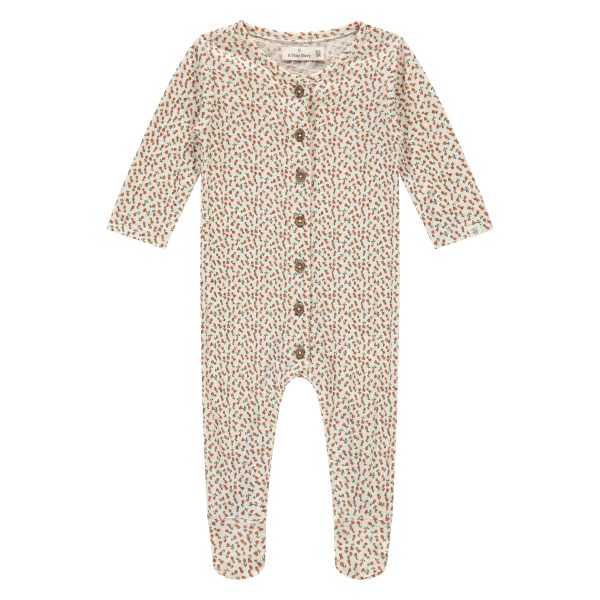 A Tiny Story - Baby suit long sleeve Snow Flower