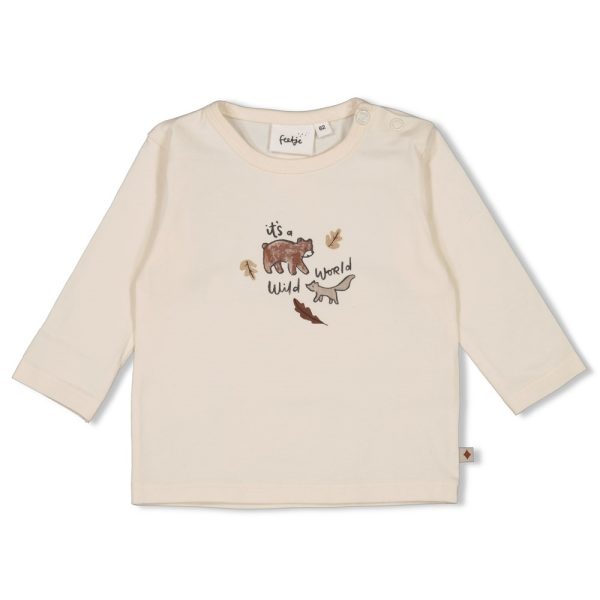Feetje - Wild World Long sleeve Off White